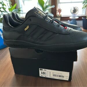 Adidas PUIG Black Gold Men's Sneakers